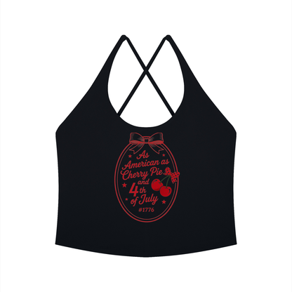 As american as cherry pie and 4th of July Tank Top