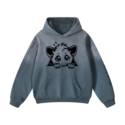Trashy but cute opposum hoodie