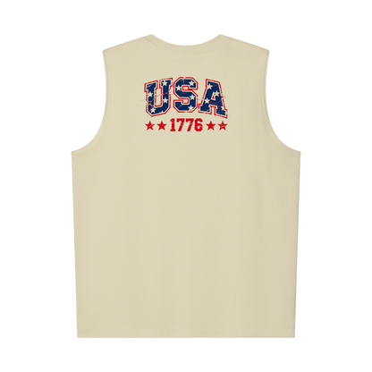 All American dude 4th july tank