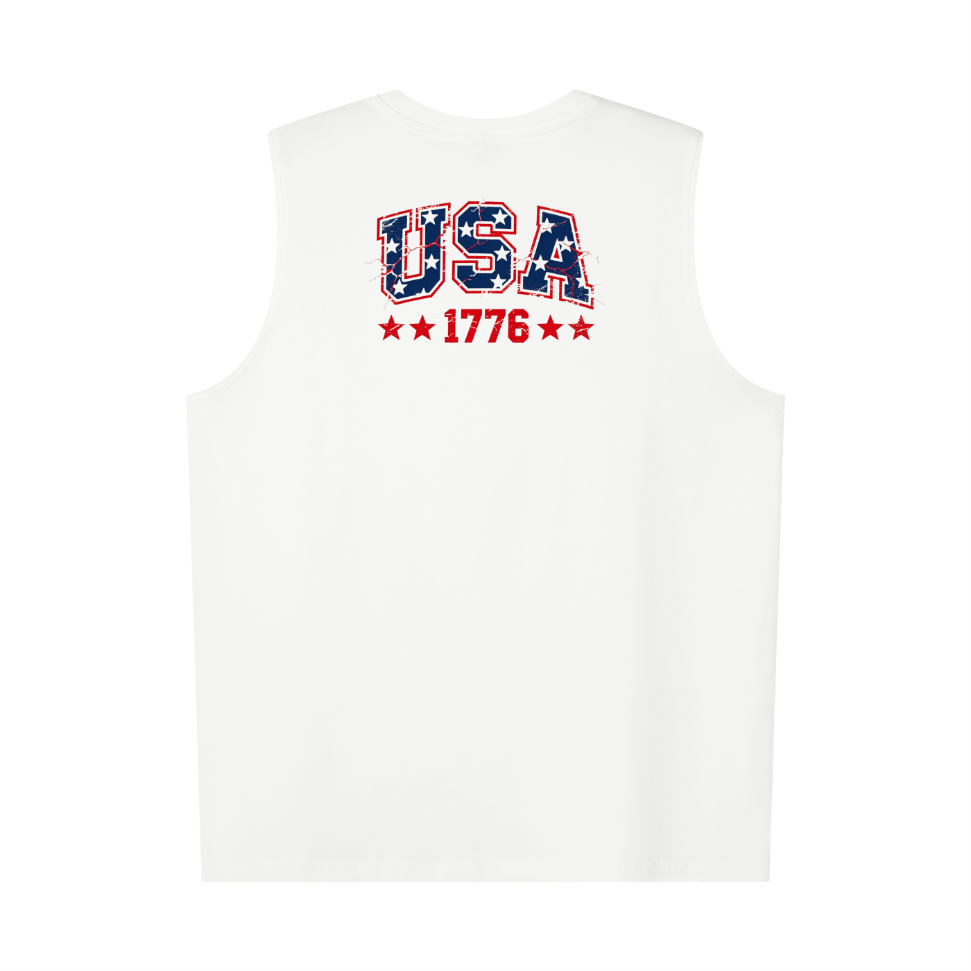All American dude 4th july tank