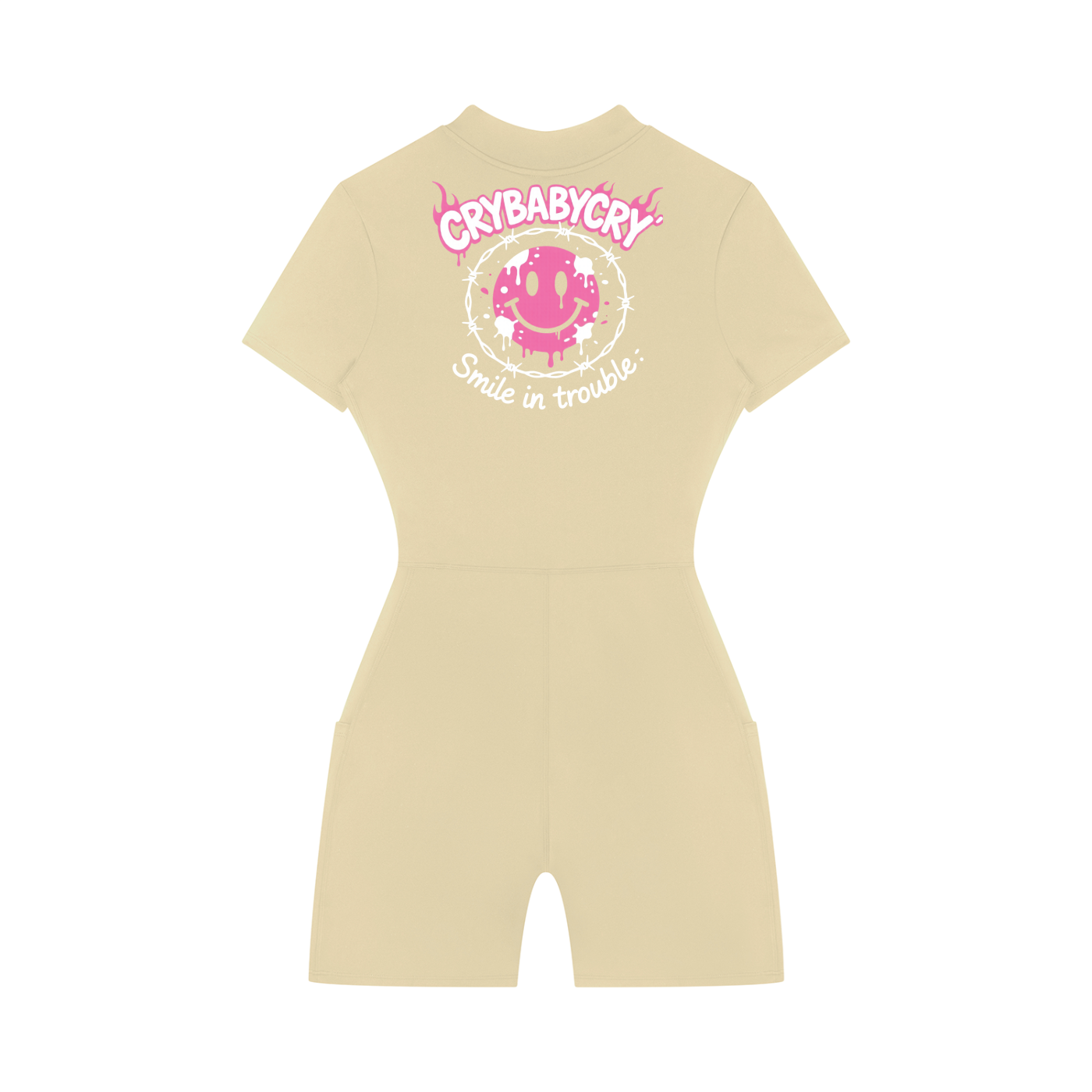 Cry baby cry romper