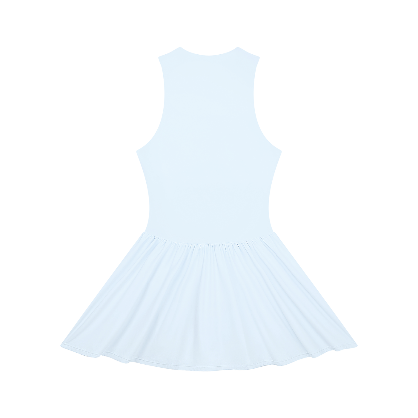 Women’s Ruched Sleeveless Full-Zip Dress
