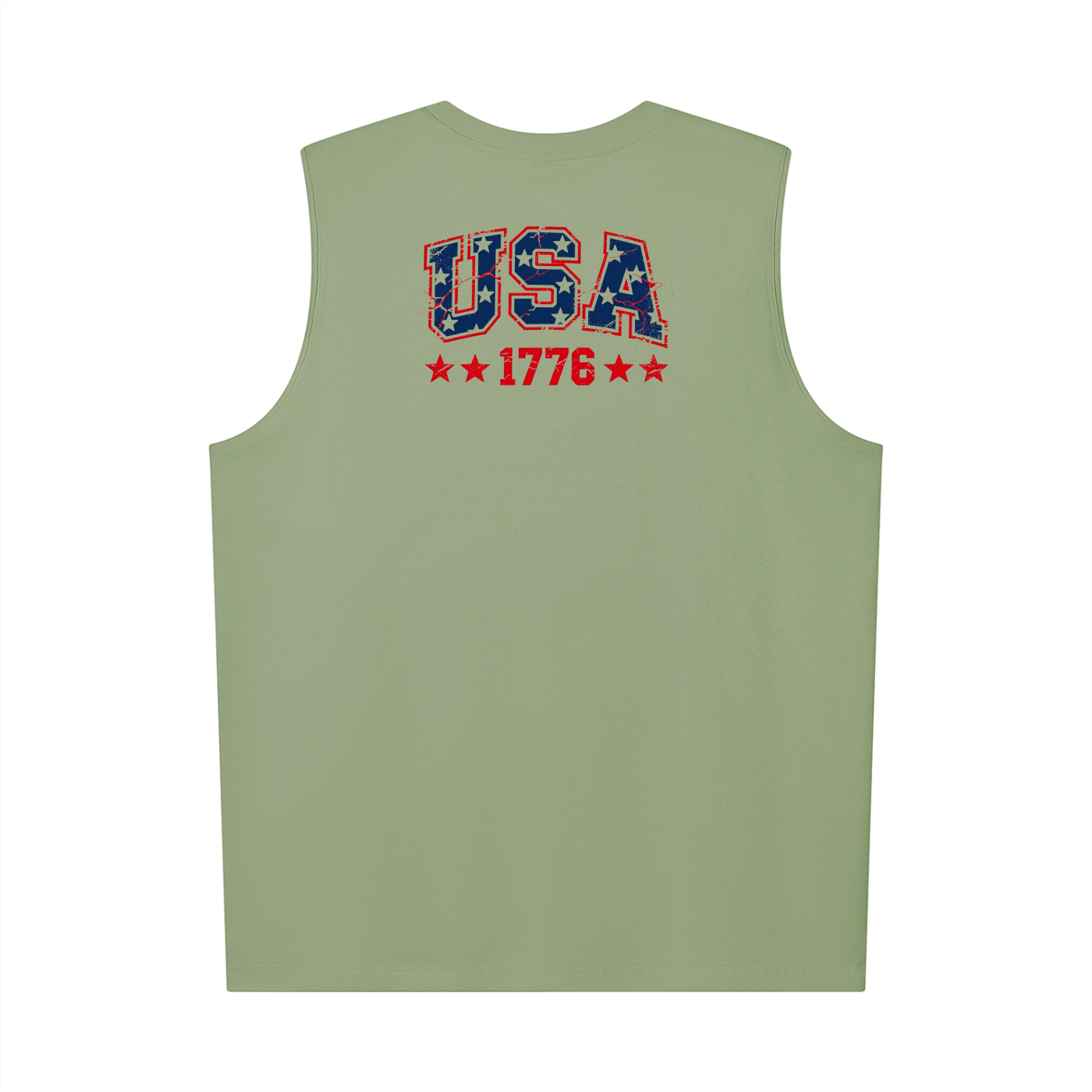 All American dude 4th july tank