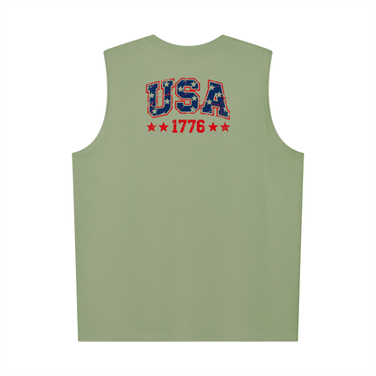 All American dude 4th july tank