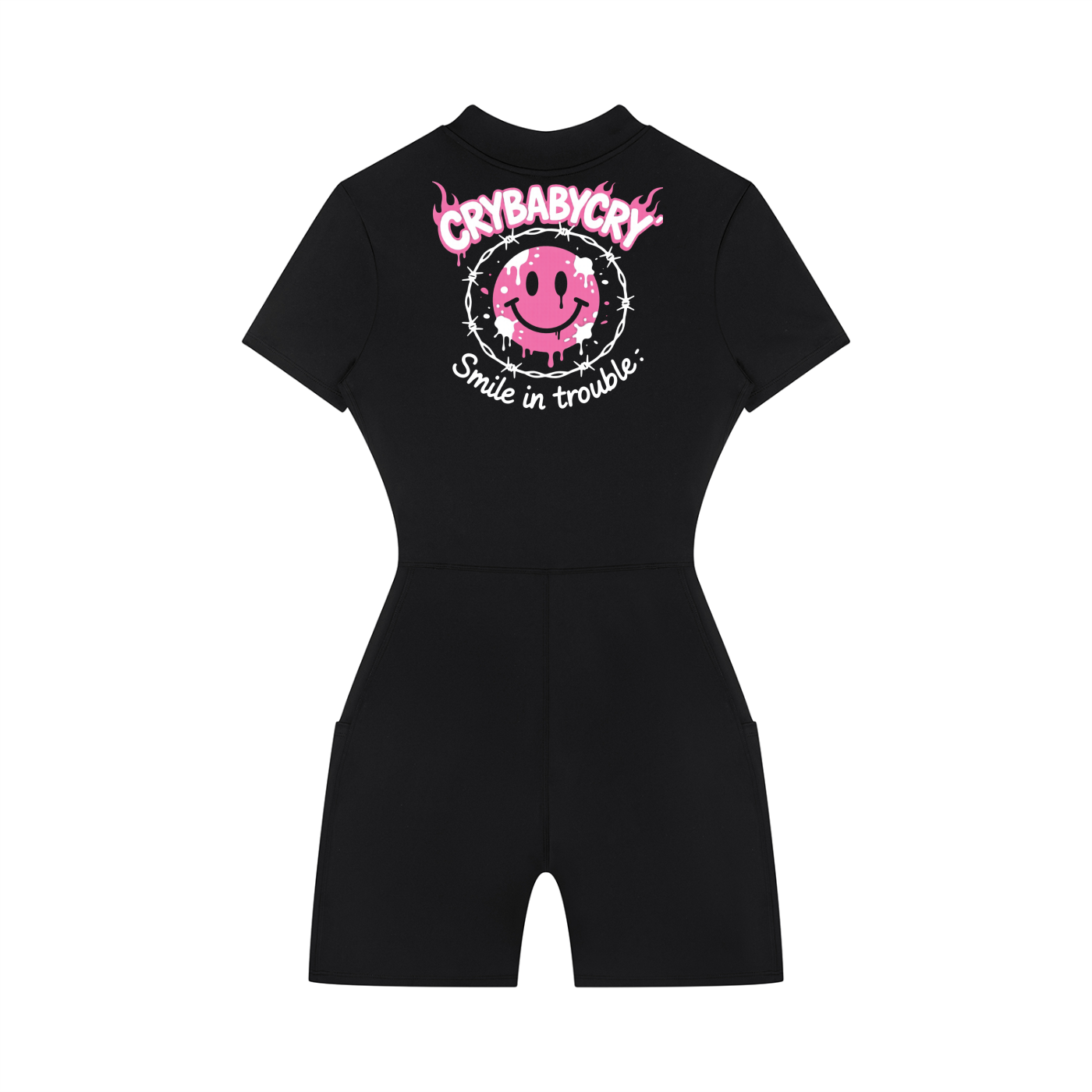 Cry baby cry romper