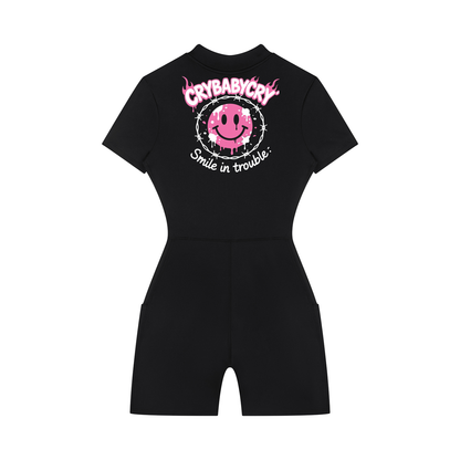 Cry baby cry romper