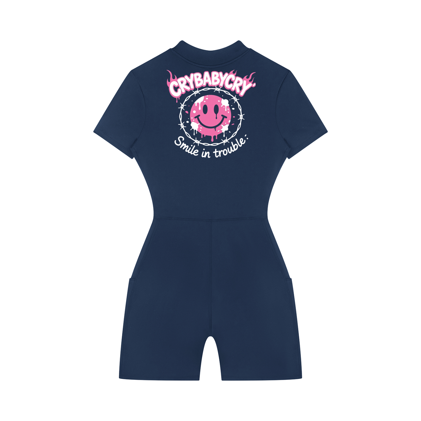 Cry baby cry romper